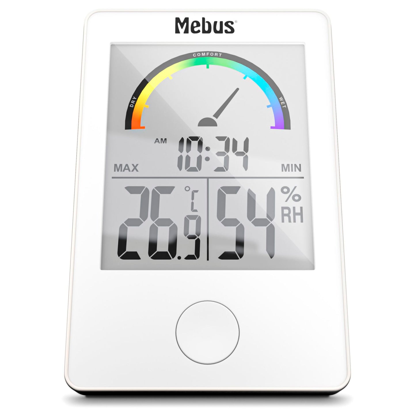 Mebus 11130 Thermo-Hygrometer white