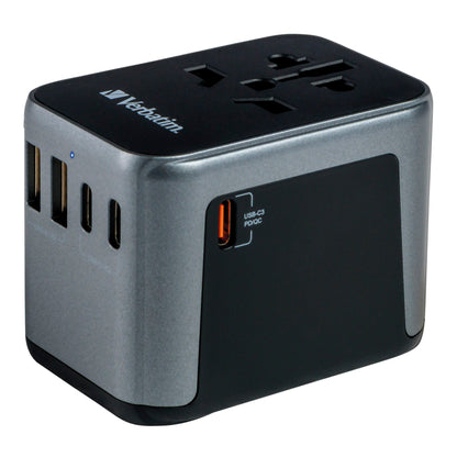 Verbatim Uni.Travel Adapt.UTA-03 USB-C 30W 2xUSB-C 2xUSB-A  49545