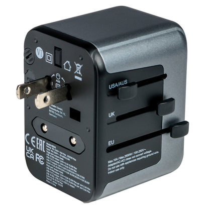 Verbatim Uni.Travel Adapt.UTA-03 USB-C 30W 2xUSB-C 2xUSB-A  49545