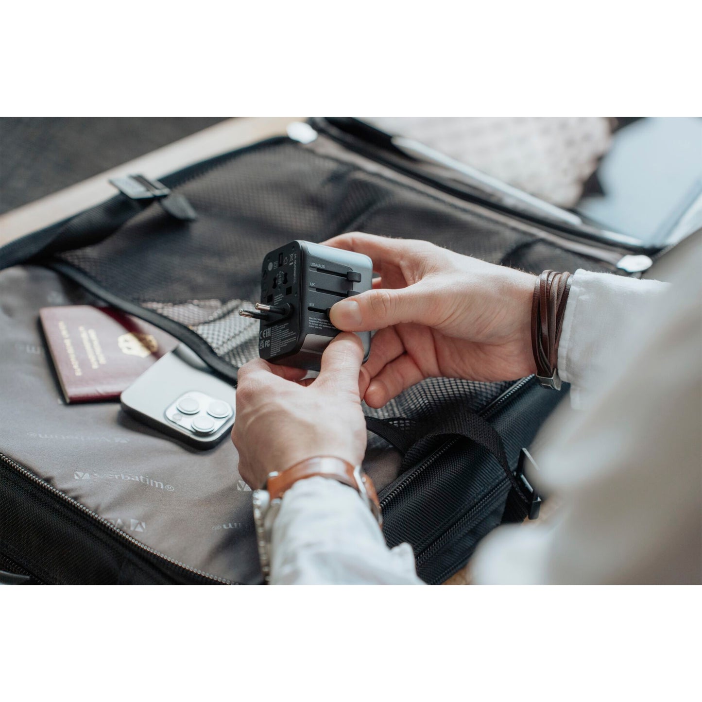 Verbatim Uni.Travel Adapt.UTA-03 USB-C 30W 2xUSB-C 2xUSB-A  49545