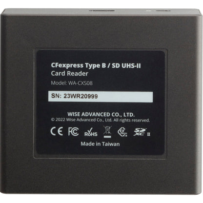 Wise CFexpress Type B SD UHS-II Card Reader          WI-WA-CXS08