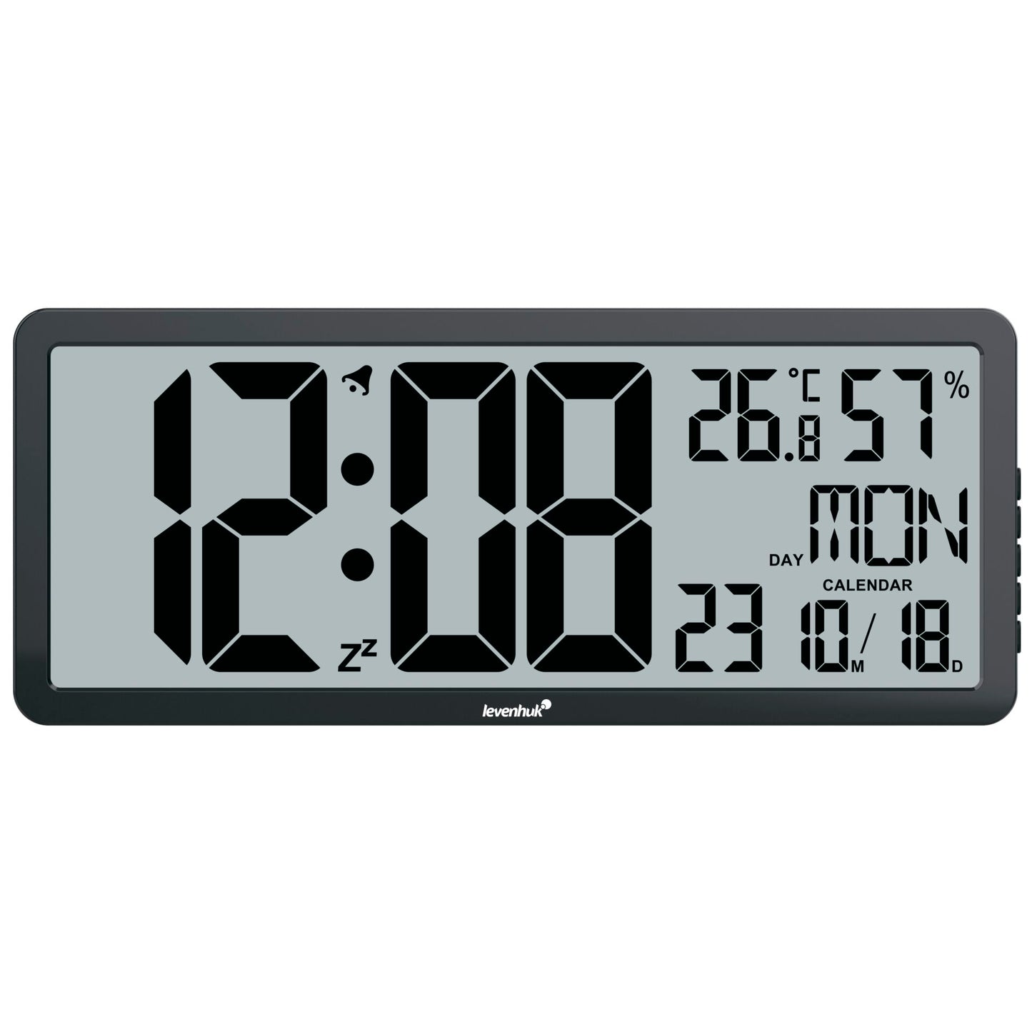 Levenhuk Wezzer Tick H80 Clock Thermometer
