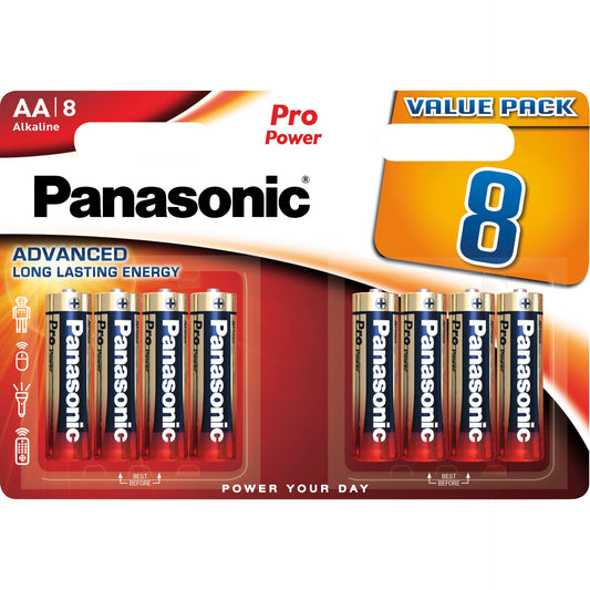1x8 Panasonic Pro Power LR 6 Mignon AA