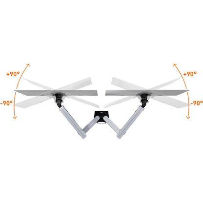 Durable Monitor Mount Select PLUS Arm f.2 Monitors, TB 509723