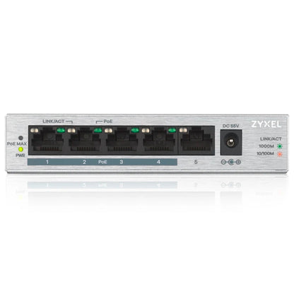 Zyxel GS1005-HP 5-Port Desktop PoE+ Switch