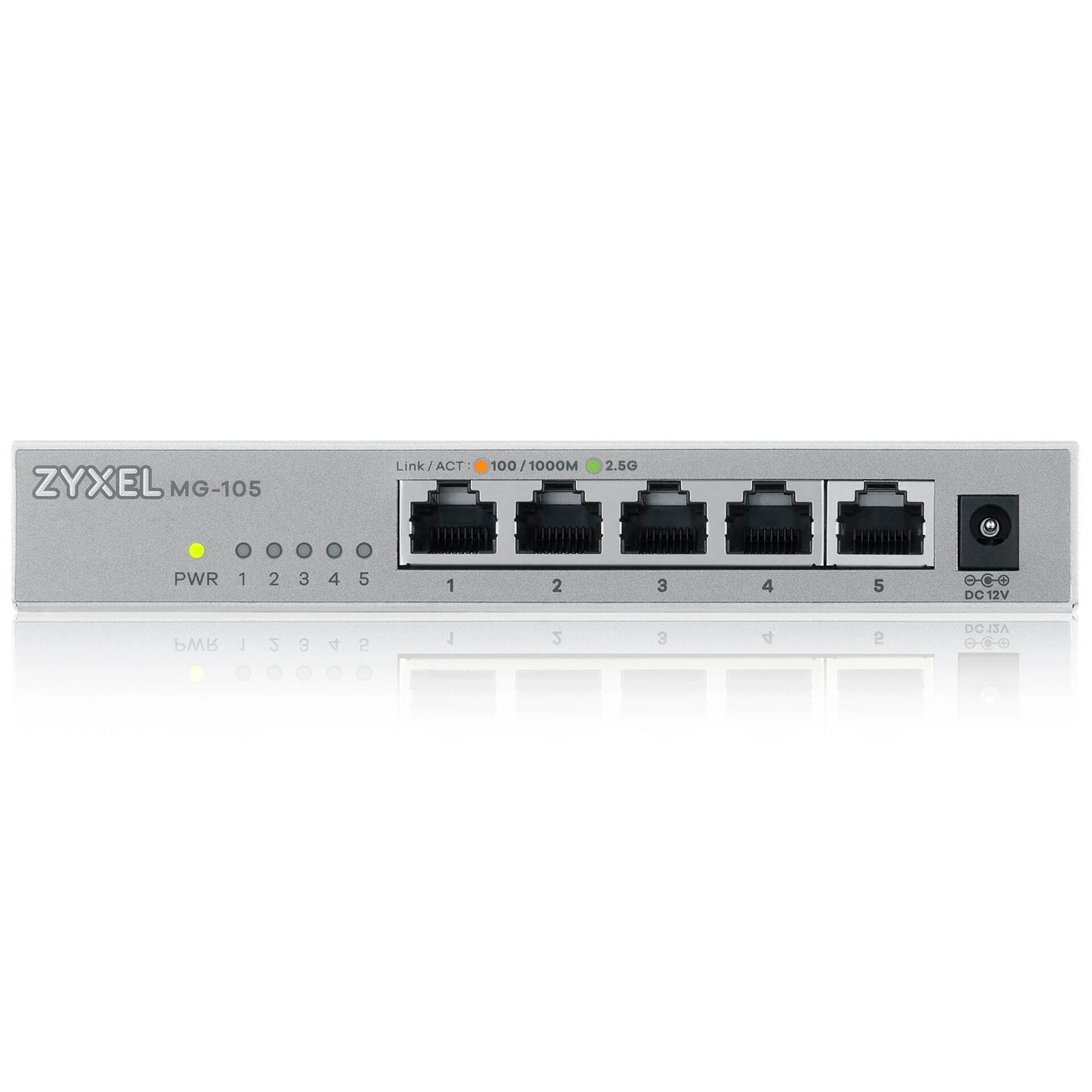 Zyxel MG-105 5 Port 2,5G MultiGig Switch unmanaged
