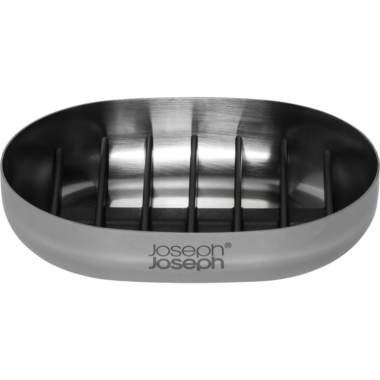 Joseph Joseph EasyStore Luxe Soap Dish    Stainless Steel