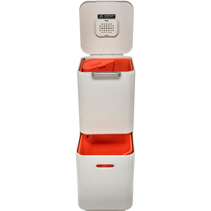 Joseph Joseph Waste Bin Totem 40 L Stone