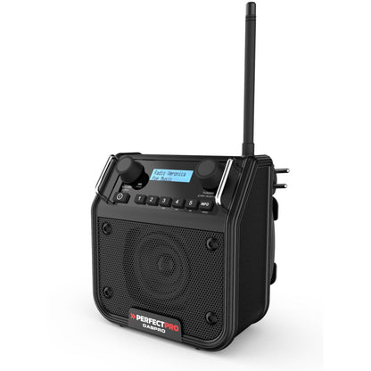 PerfectPro DABPRO 18V Job Site Radio