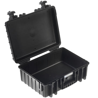 B&W Outdoor Case Type 5000 black with pre-cut foam insert