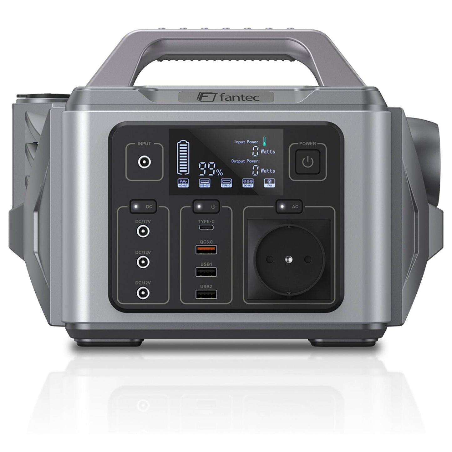 FANTEC PGS-300 Power Station & Solar Generator