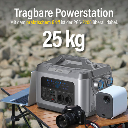 FANTEC PGS-2200 Power Station & Solar Generator