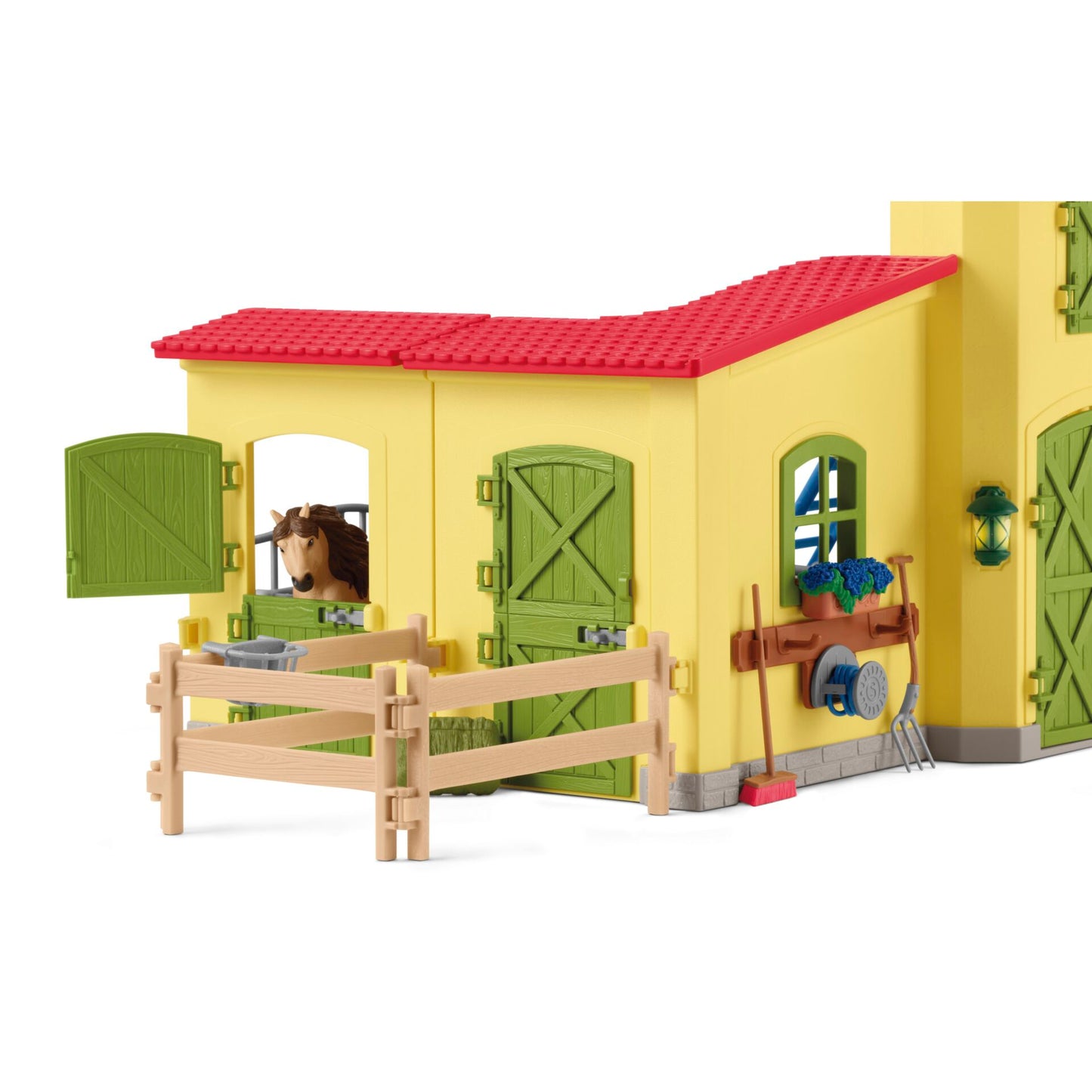 Schleich Farm World     Pony Box with Iceland Pony Stallion 42609