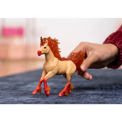 Schleich bayala            70756 Elementa Fire Unicorn Stallion