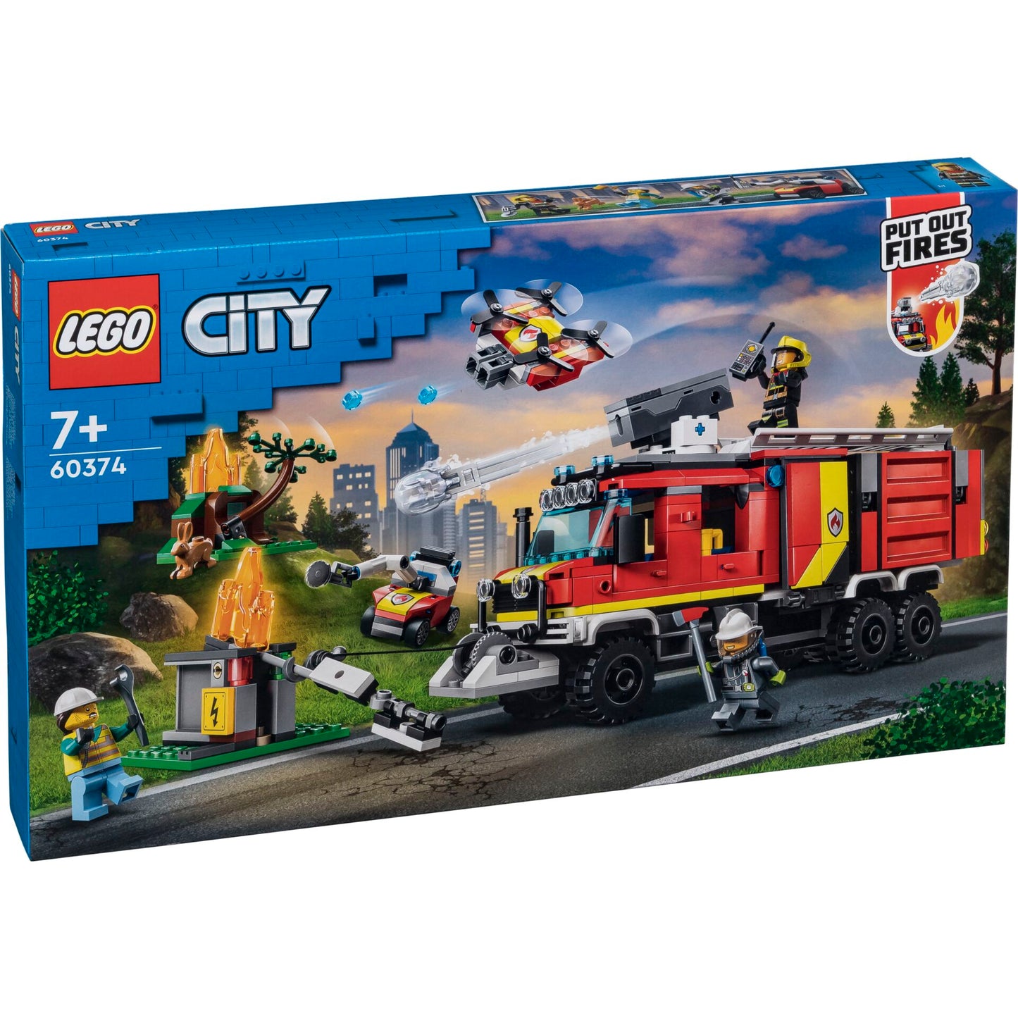 LEGO City 60374 Fire Command Truck