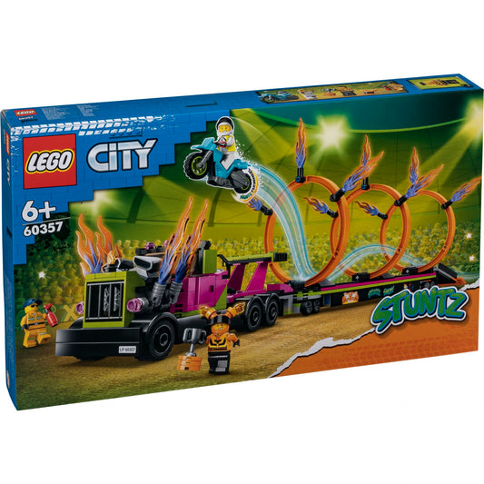 LEGO City 60357  Stunt Truck & Ring of Fire Challenge