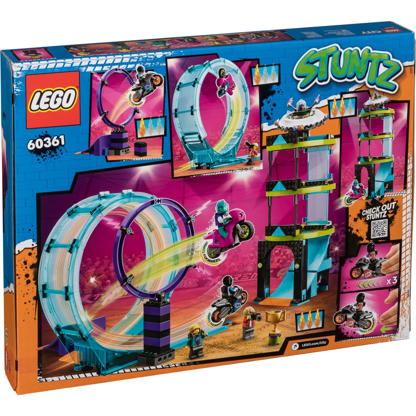 LEGO City Stuntz 60361 Ultimate Stunt Riders Challenge