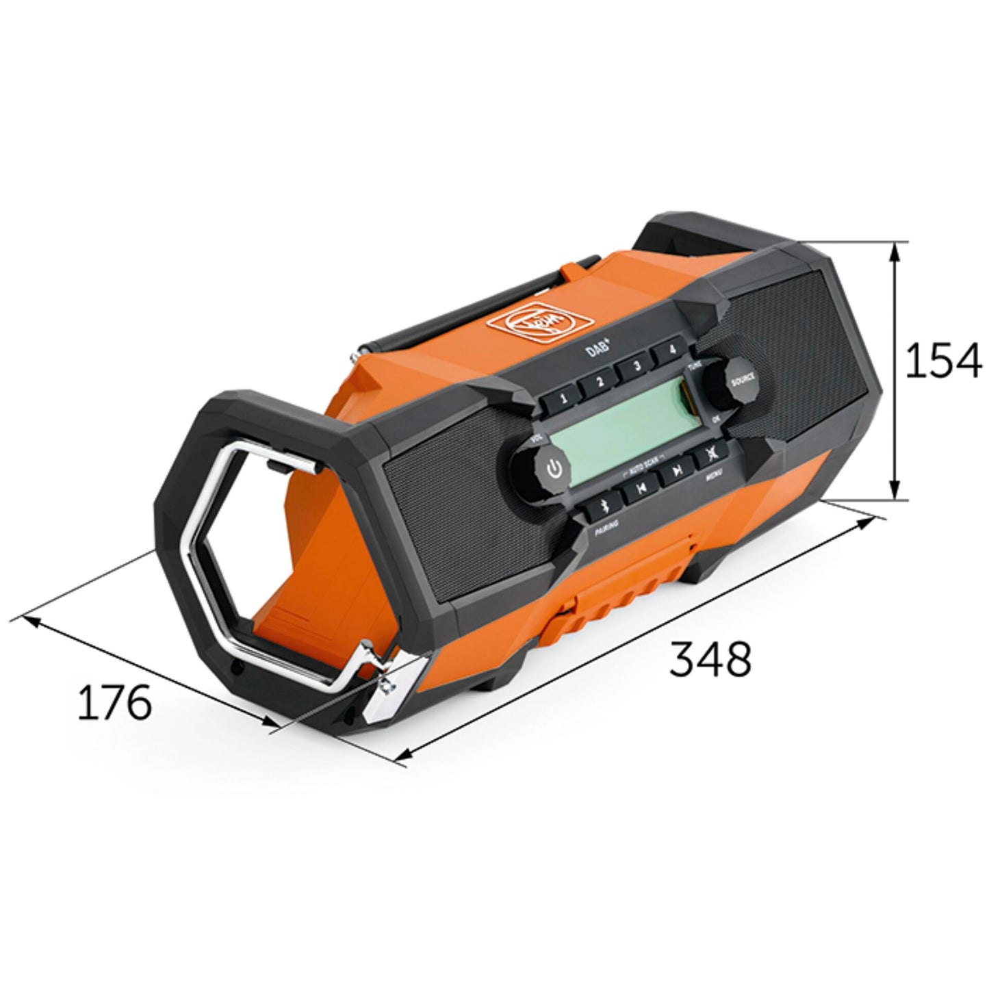 Fein ARAD 18 BC AS cordless construction site radio