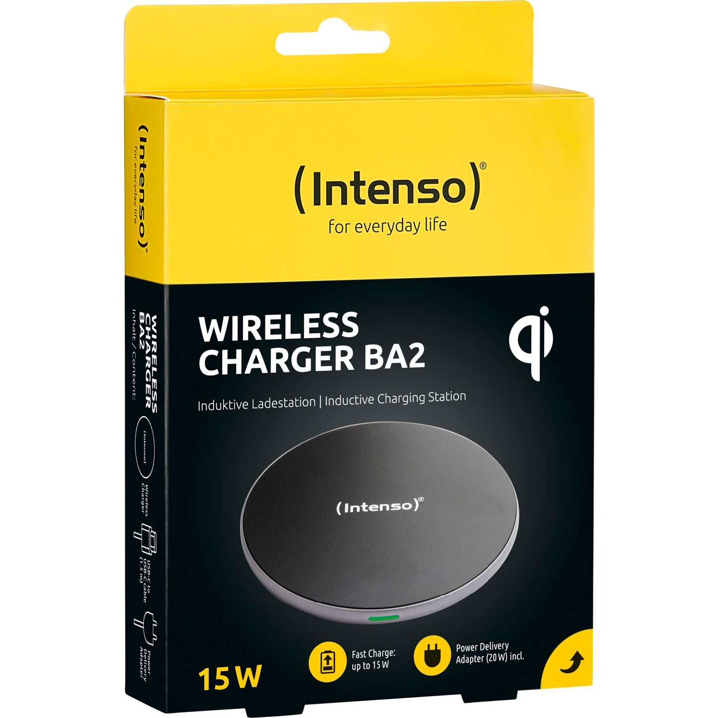 Intenso Wireless Charger BA2 black
