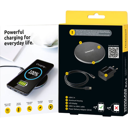 Intenso Wireless Charger BA2 black