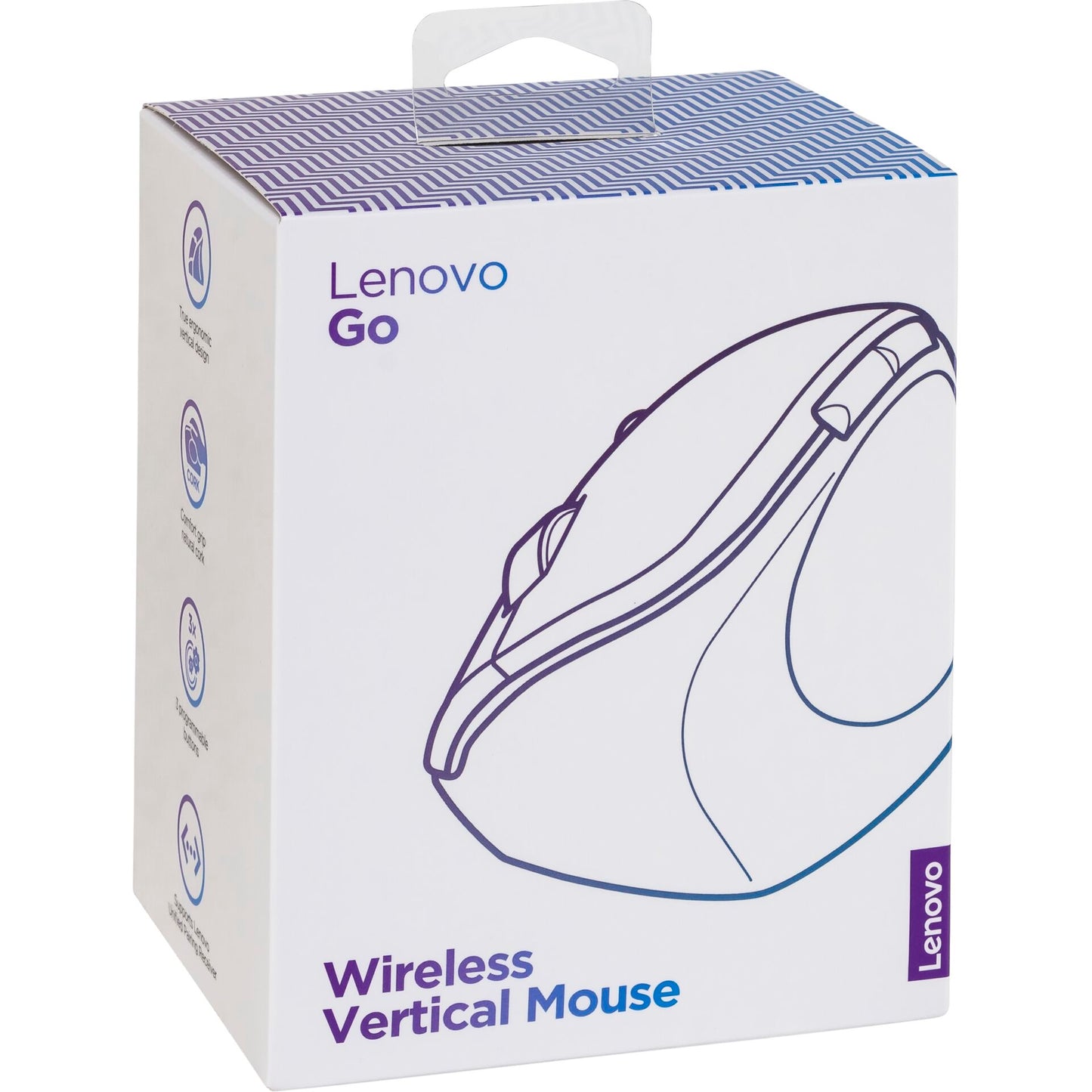 Lenovo Go Vertical Wireless Mouse