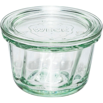 WECK Round Rim Jar Muffin 165ml Set of 6