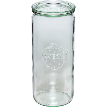WECK Cylindrical Jar 1040ml Set of 6