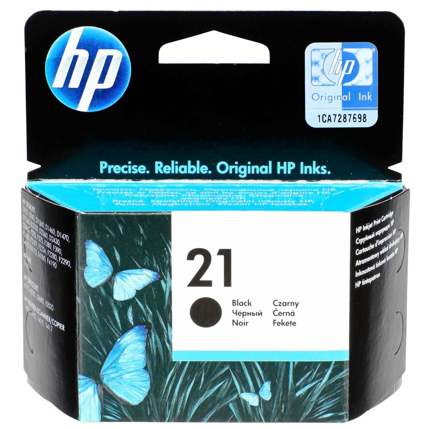HP C 9351 AE ink cartridge black No. 21