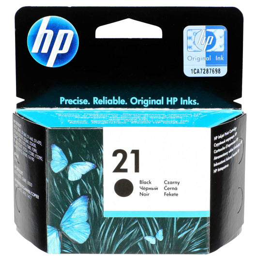 HP C 9351 AE ink cartridge black No. 21