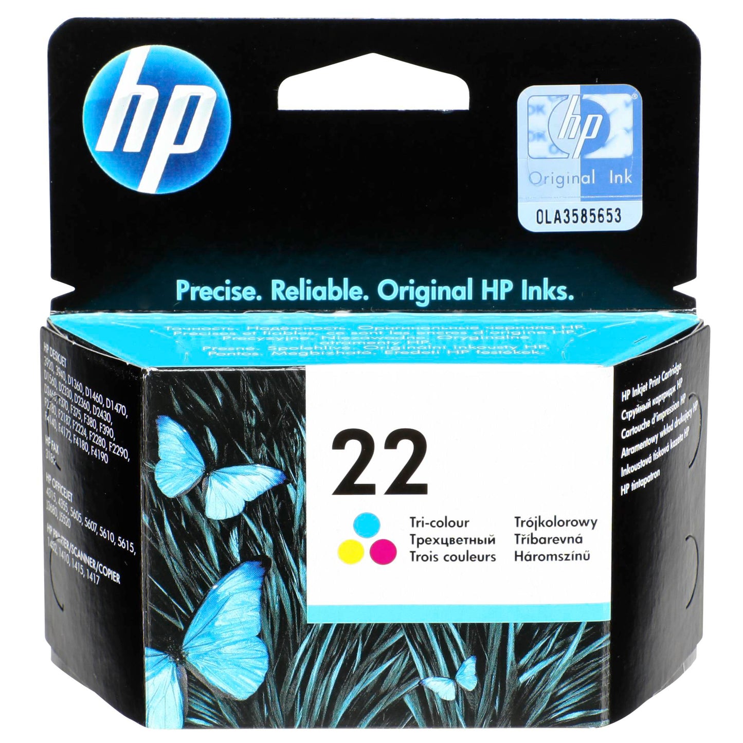 HP C 9352 AE ink cartridge color No. 22