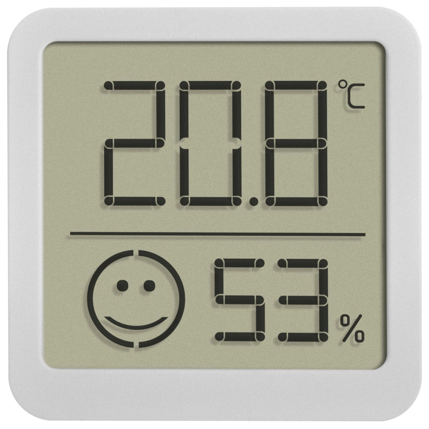 TFA 30.5053.02 white Digital Thermo Hygrometer