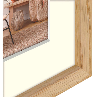 ZEP Malmo natural    10x15/15x20 Wood with Passepartout V4568N