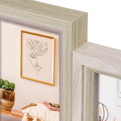 ZEP Zara 6Q              6x10x15 Wood Gallery Frame VZ662