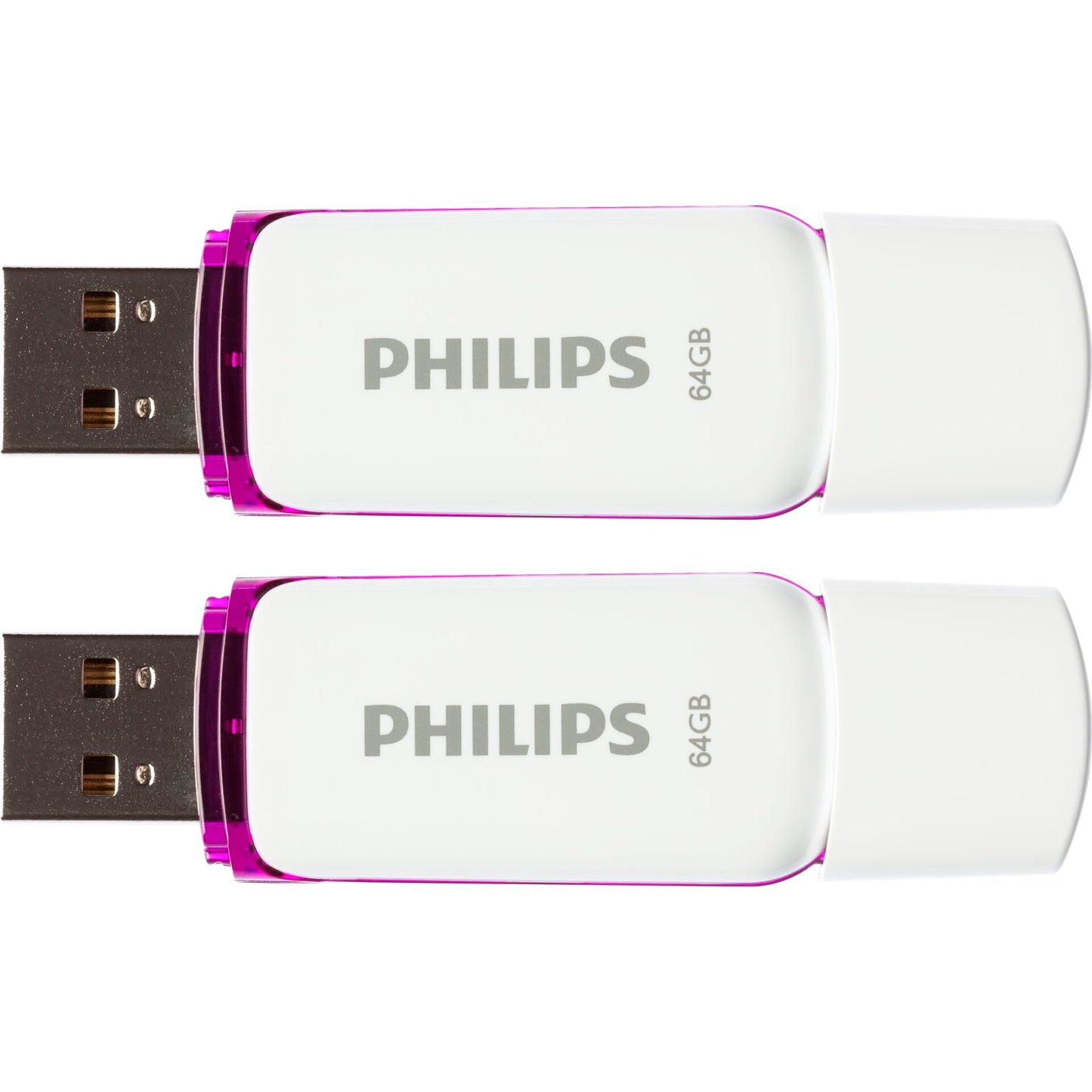 Philips USB 2.0 2-Pack      64GB Snow Edition Magic Purple