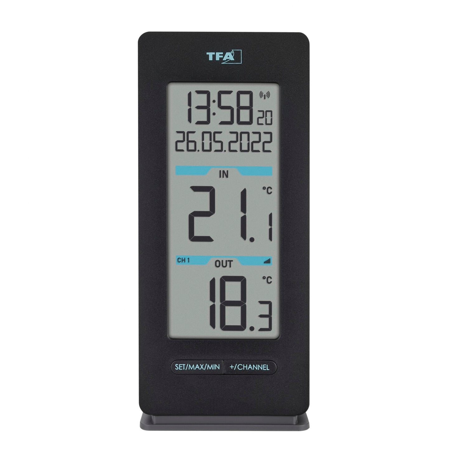 TFA 30.3072.01 BUDDY Radio Controlled Thermometer