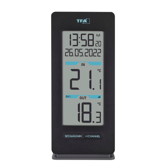 TFA 30.3072.01 BUDDY Radio Controlled Thermometer
