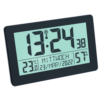 TFA 60.2557.01  Radio controlled clock with room climate