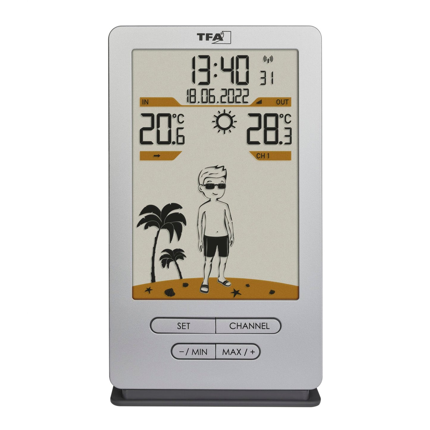 TFA 35.1166.54  WEATHER JACK Wireless Weather Station
