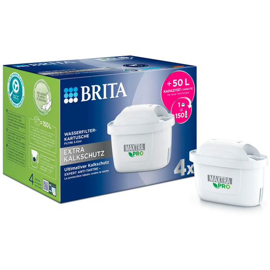 Brita MAXTRA PRO Extra Lime Protection Pack 4