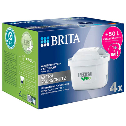 Brita MAXTRA PRO Extra Lime Protection Pack 4