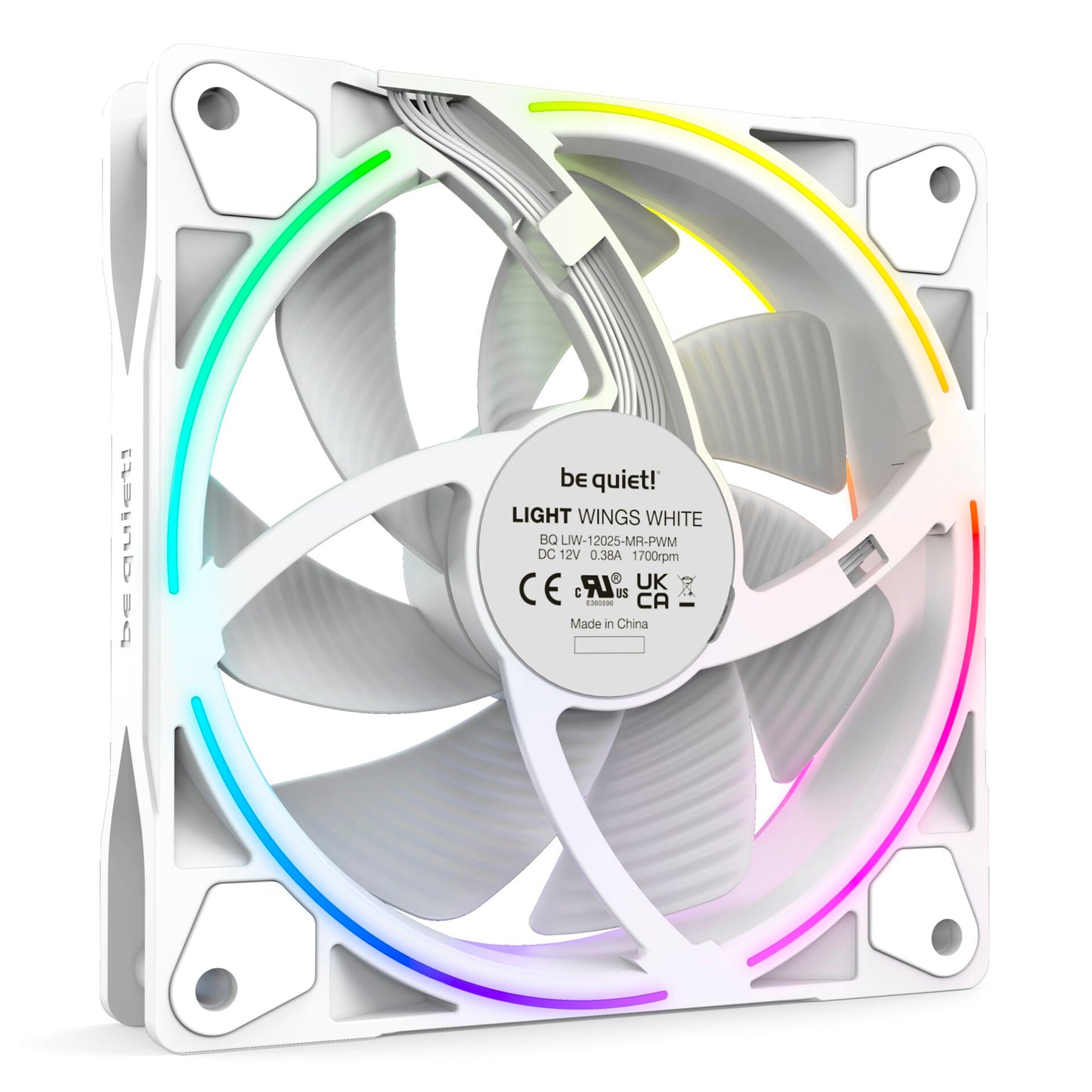 be quiet! Light Wings White 120mm PWM Triple-Pack