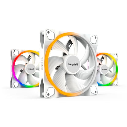 be quiet! Light Wings White 140mm PWM Triple-Pack