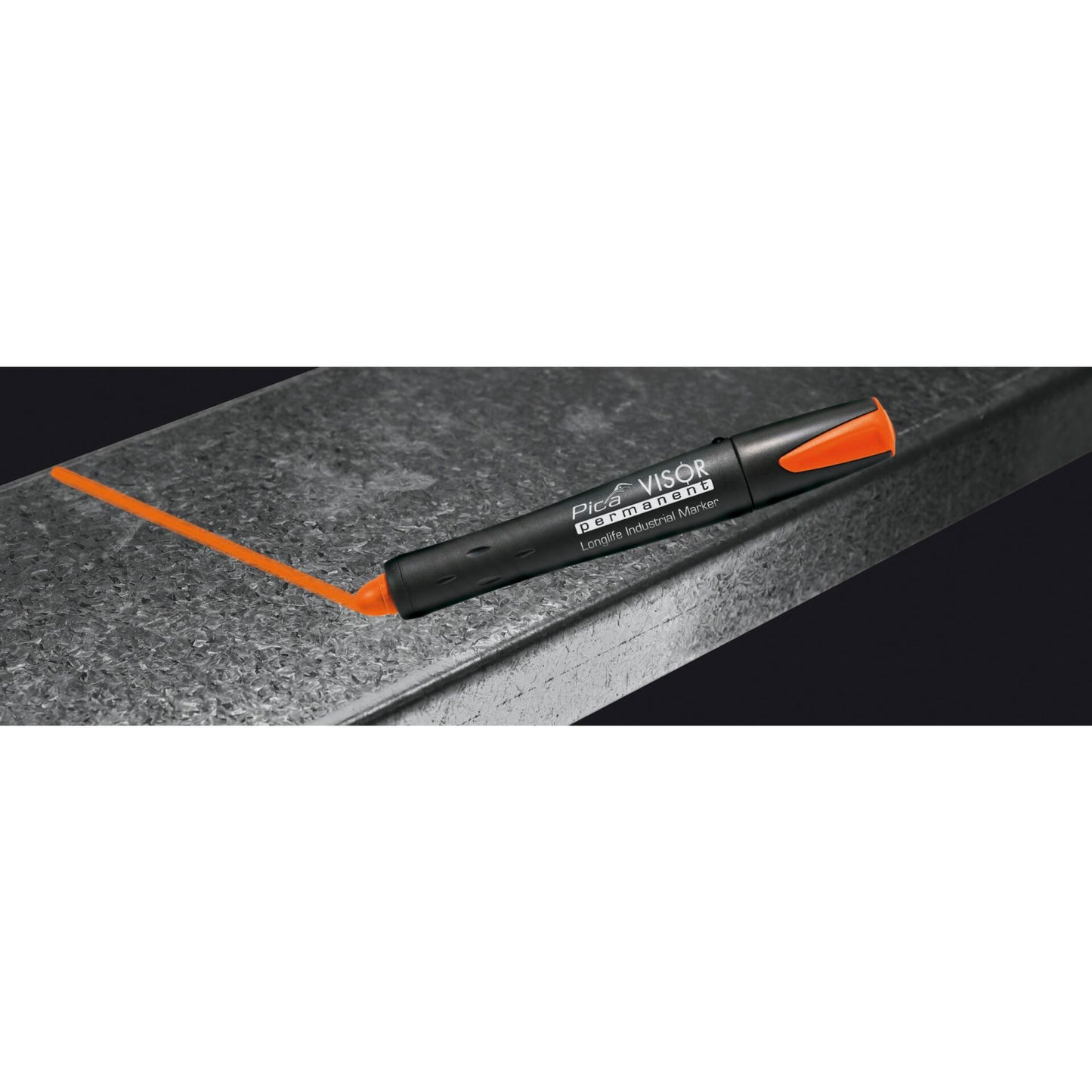 Pica VISOR permanent Marker fluo-orange