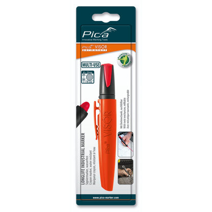 Pica VISOR permanent Marker, red / SB