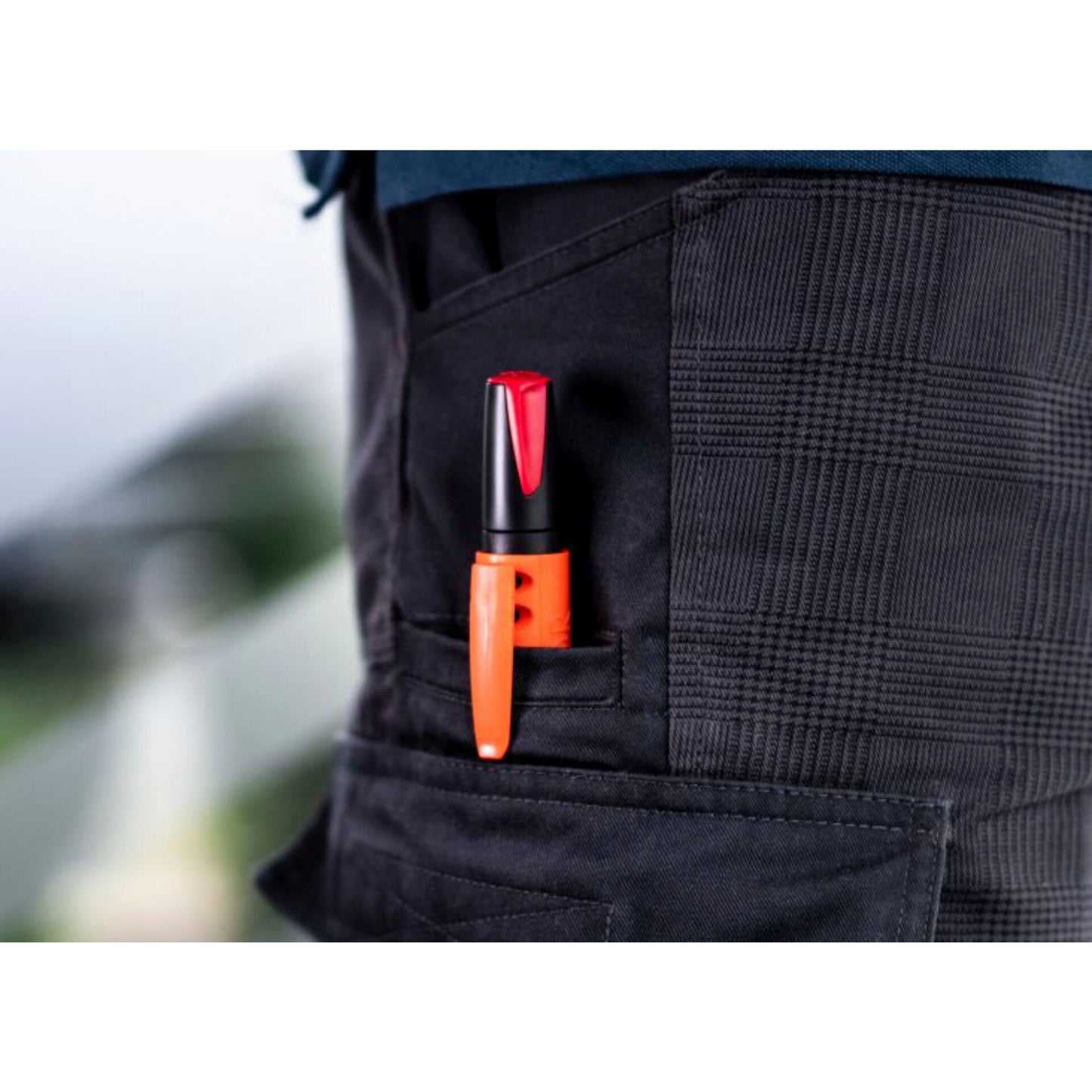 Pica VISOR permanent Marker, red / SB