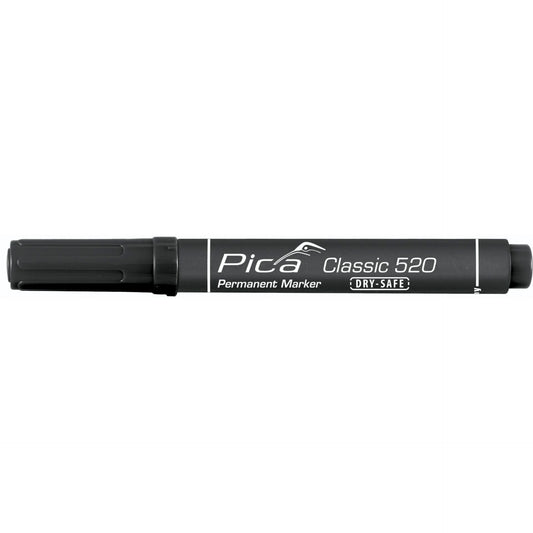 Pica Permanent Marker 1-4mm, Round Tip, black