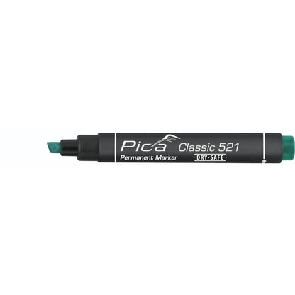 Pica Permanentmarker 2-6mm, Wedge Tip, green