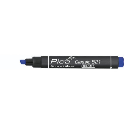 Pica Permanentmarker 2-6mm, Wedge Tip, blue
