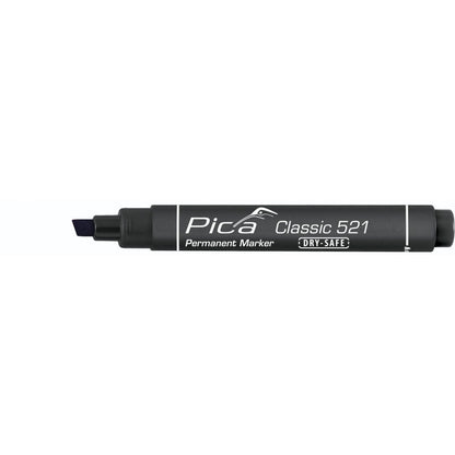 Pica Permanentmarker 2-6mm, Wedge Tip, black