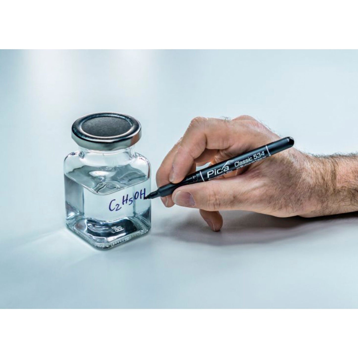 Pica Permanent Pen, 1,0mm black / Retail Packaging